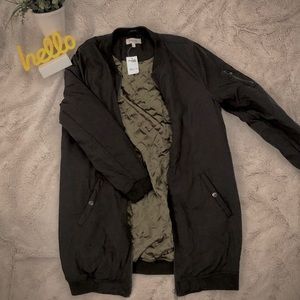 Bomber Jacket - Tunic Length